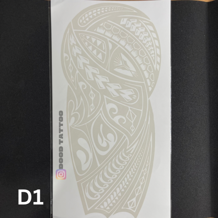 تاتو الكتف حجم 30×16 سم D1