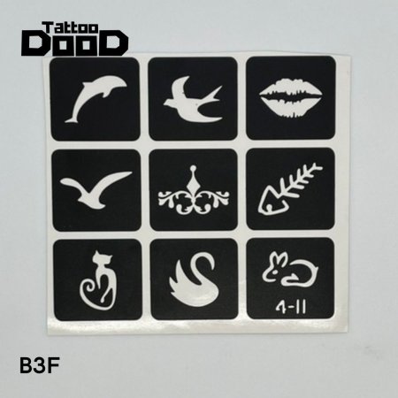 ستيكر تاتو مؤقت B3F